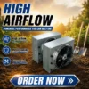 Flow Electric Heating Fan, 50kW, 7100m3/h, Axial - view 3