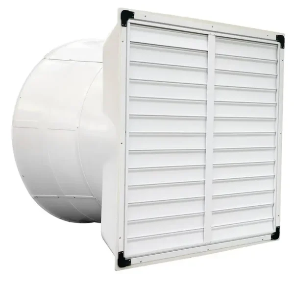 Flow Exhaust Ventilation Fan, FRP, Axial