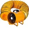 Flow Exhaust Ventilation Fan, Portable, Axial, 10M