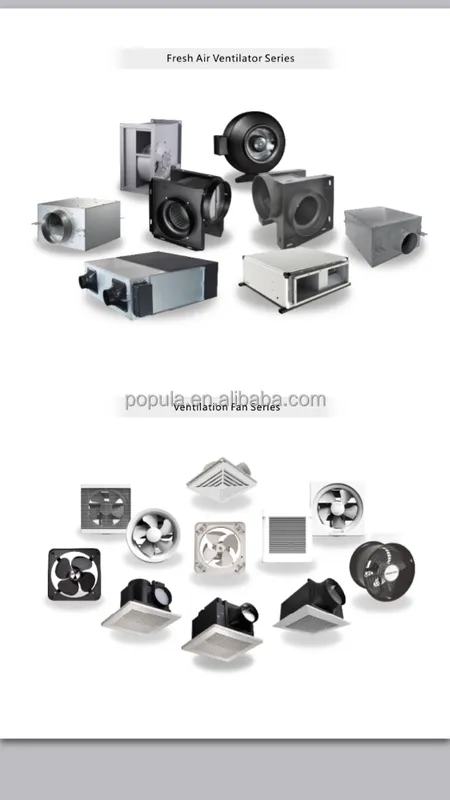 Flow In-line Duct Fan, ABS, 220 V, 20-1250W - view 5