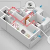 Flow In-line Duct Fan, ABS, 220 V, 20-1250W - view 6