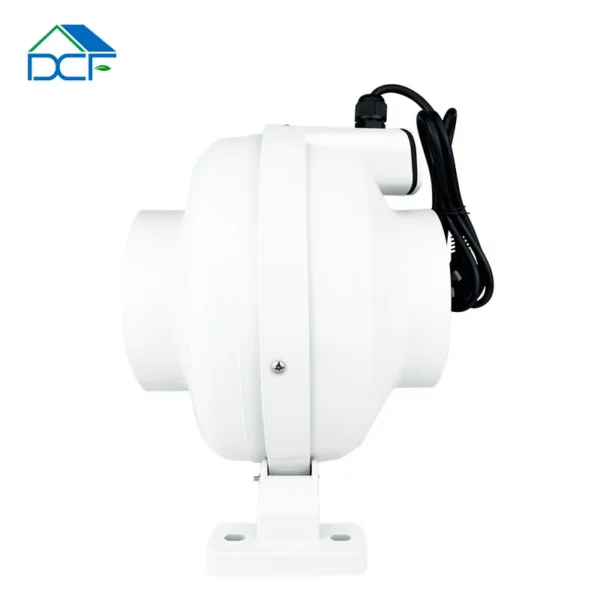 Flow In-line Duct Fan, RF-160W2, DCFAIR, Plastic