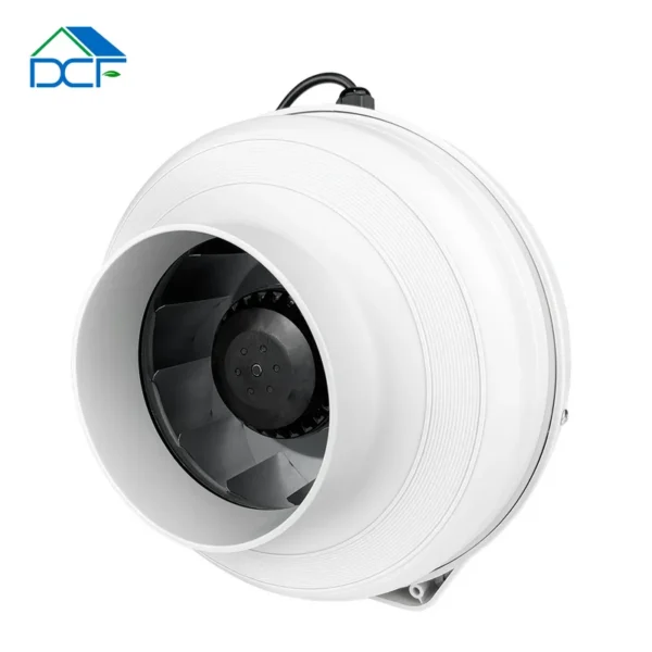 Flow In-line Duct Fan, RF-160W2, DCFAIR, Plastic - view 2
