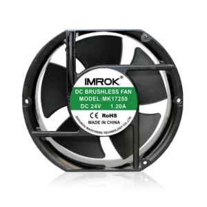 Flow Industrial Exhaust Fan, 17250, Axial, 172mm, 24v