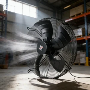 Flow Industrial Exhaust Fan, ECG, Axial, 250mm