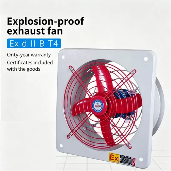 Flow Industrial Exhaust Fan, Explosion-proof, Bt4, Axial, MOQ - view 3