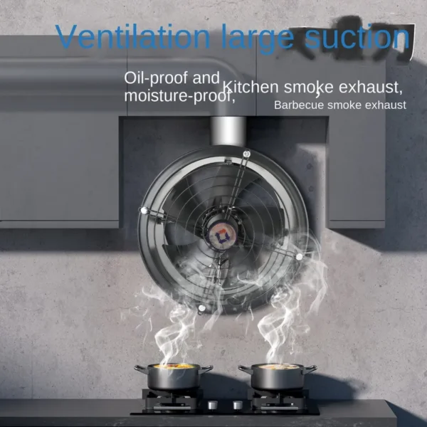 Flow Industrial Exhaust Fan, YWF, Axial - view 4