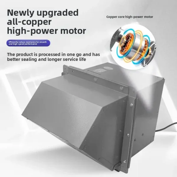 Flow Industrial Ventilation Fan, DWEX, Axial, 45-Degree - view 6