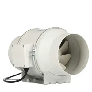 Flow Inline Circular Fan, Axial, HVAC, 220V, 150mm