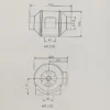 Flow Inline Circular Fan, Axial, HVAC, 220V, 150mm - view 5