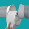 Flow Plastic Duct Fan, 220V, 220V~230V, Corded Electric - view 5