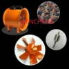 Flow Portable Electric Fan, 200mm, Axial, 220V - view 4