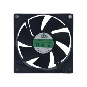 Flow Ventilation Cooling Fan, 80mm, Brushless, Axial, 12v