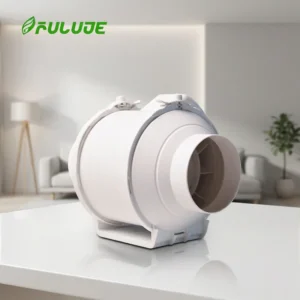 Flow Wall Duct Fan, FULUDE, Plastic, Centrifugal, 220V