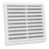 Flyscreen for Bathroomkitchen Extractor, Wall, 100mm, 4"