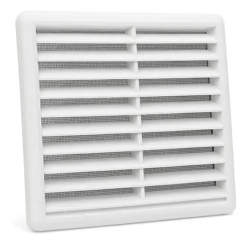 Flyscreen for Bathroomkitchen Extractor, Wall, 100mm, 4"