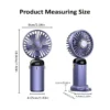 Foldable Desk Fan, N15, 45H, USB - view 2