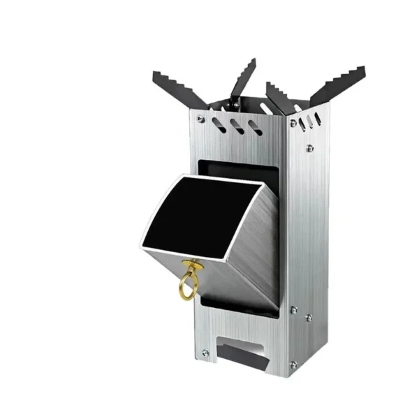 Foldable Metal Rocket Stove, Portable - view 5