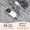 Folded Quilted Electric Blanket, 110-220V, AC220V, Us Plug - view 6