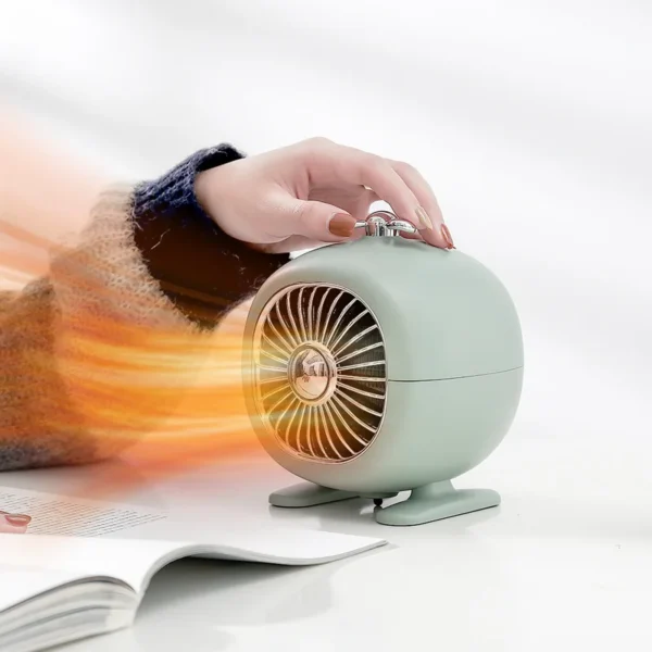 Foot Colorful Mini Fan, PTC, 400, Portable