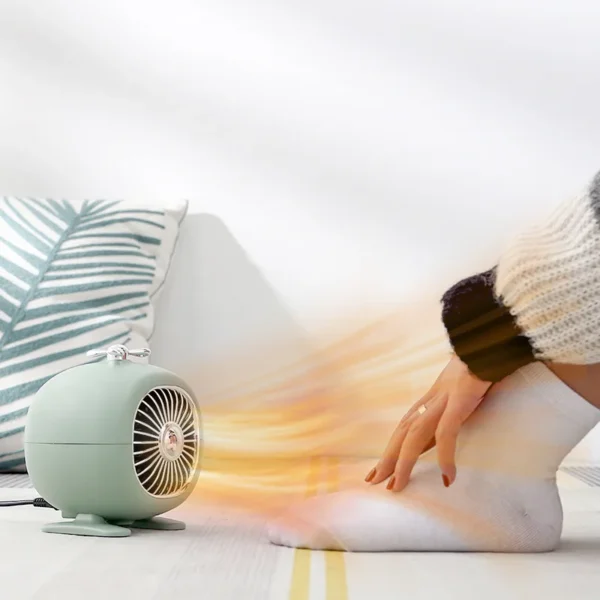 Foot Colorful Mini Fan, PTC, 400, Portable - view 5