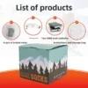 Foot Hand Warmers, 2200 mAh, cotton cloth - view 2