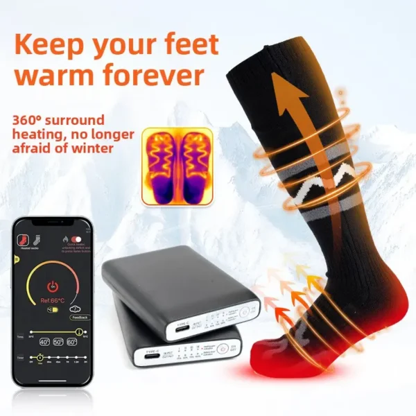 Foot Hand Warmers, 2200 mAh, cotton cloth - view 5
