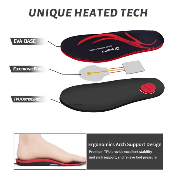 Foot Hand Warmers, 2200mAh, EVA, S6 - view 4