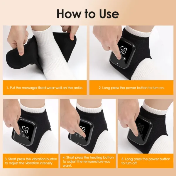 Foot Hand Warmers, Cordless, 5V, Rechargeable Battery - view 3