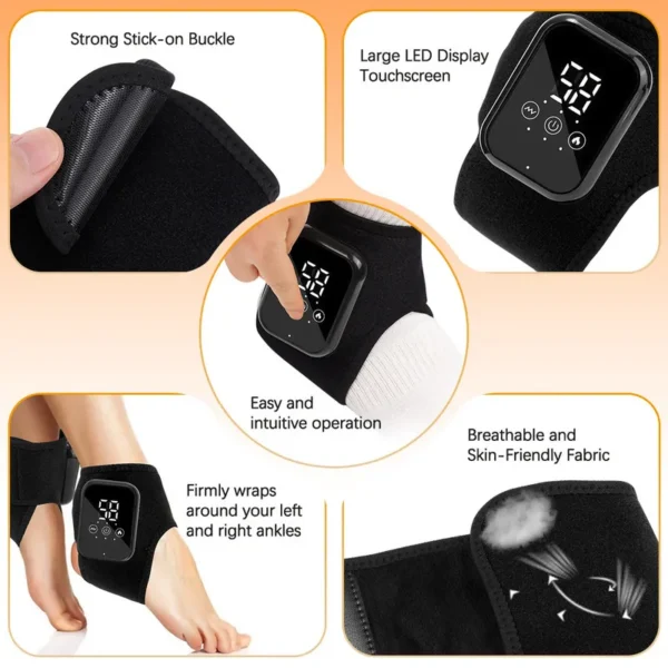 Foot Hand Warmers, Cordless, 5V, Rechargeable Battery - view 5