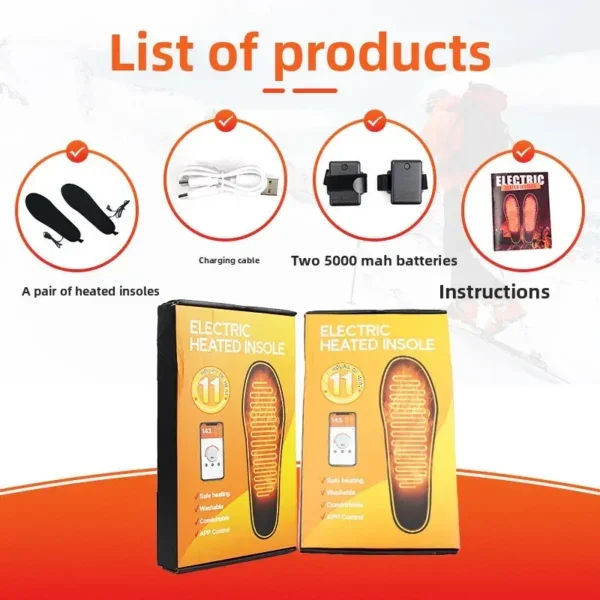 Foot Hand Warmers, EVA, 2200/5000mAh, USB - view 5