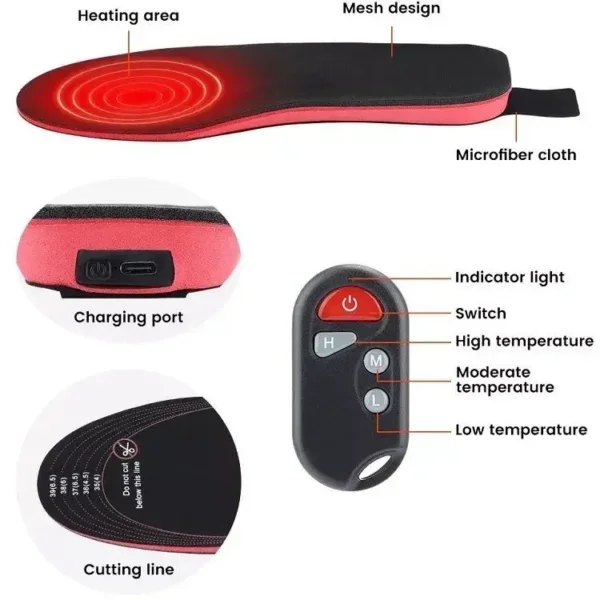 Foot Hand Warmers, EVA, Shoe Insoles - view 5