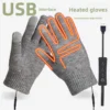 Foot Hand Warmers, USB, Knitted, Full Finger - view 3