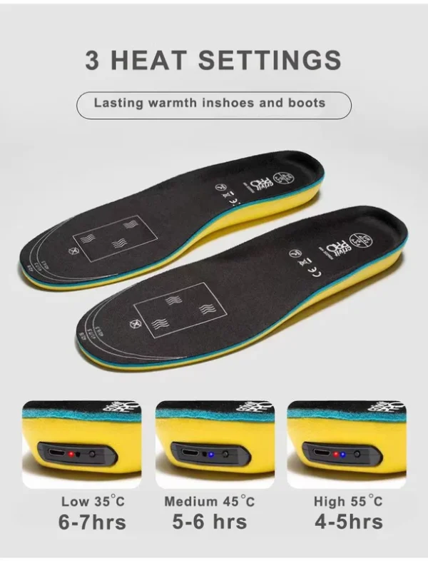 Foot Hand Warmers, USB, PU, Comfort Insoles - view 4