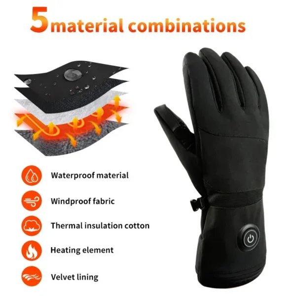 Foot Hand Warmers, USB, Waterproof, 3-Gear - view 4