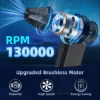 For Fan, 130000RPM, Brushless, 4000mAh - view 2