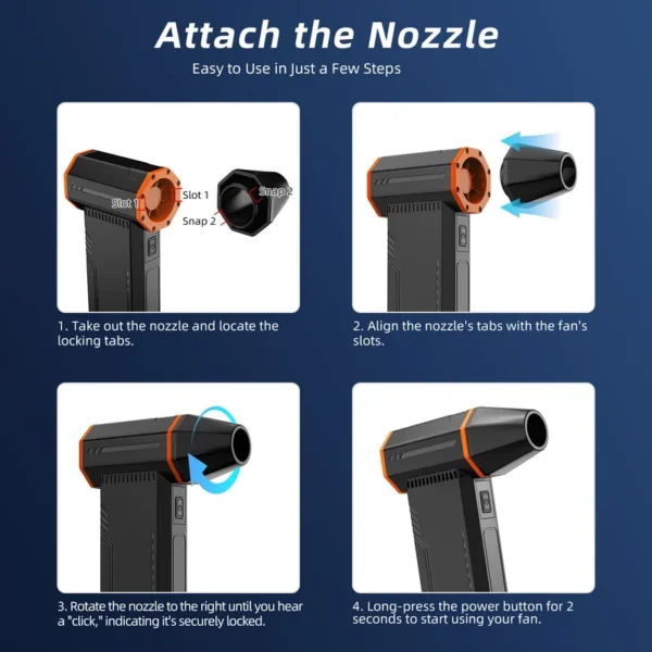 For Fan, 130000RPM, Brushless, 4000mAh - view 6