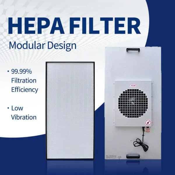 For Lab Cleanrooms Fan, FFU, H13, HEPA - view 2