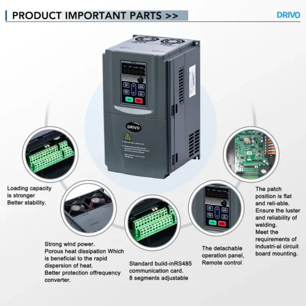 For Mini Water Pump, 220V, 22KW, VFD, Inverter - view 2