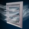 For Outdoor Duct Fan, Aluminum, Shutters