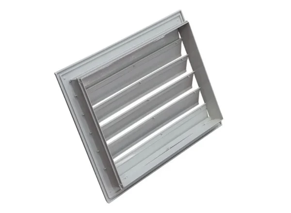 For Outdoor Duct Fan, Aluminum, Shutters - view 2
