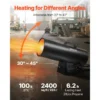 Forced Air Propane Heater, Portable, 100000BTU - view 2
