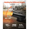 Forced Air Propane Heater, Portable, 125000BTU - view 2