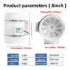 Foreign Trade Duct Fan, 6inch, 8inch, DPT-150A, Plastic - view 6