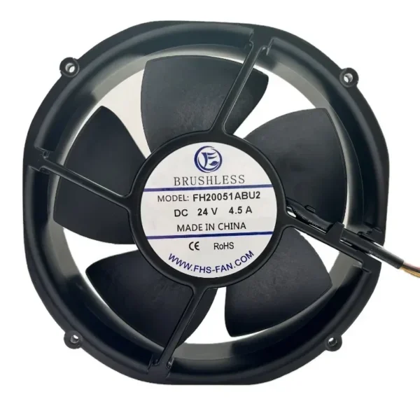 Frame Dual Ball Bearing, 200MM, 220x200x53mm, 12V, 24V