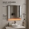 Frameless Glass Panel, 350W, 240V, LED - view 5