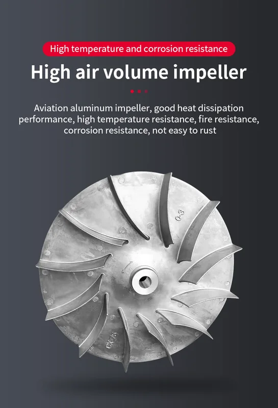 Free Flameproof Ventilation Fan, 0.75KW, 380 V, 13 - view 5