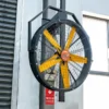 Free Standing Fan, 450W, HVLS, Aluminum, PMSM