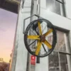 Free Standing Fan, 450W, HVLS, Aluminum, PMSM - view 2