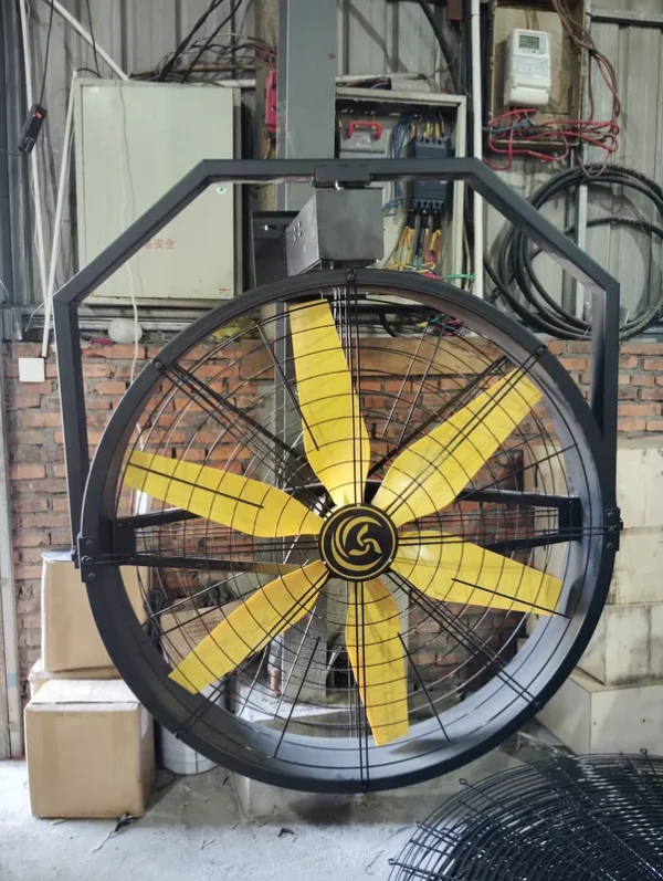 Free Standing Fan, 450W, HVLS, Aluminum, PMSM - view 4